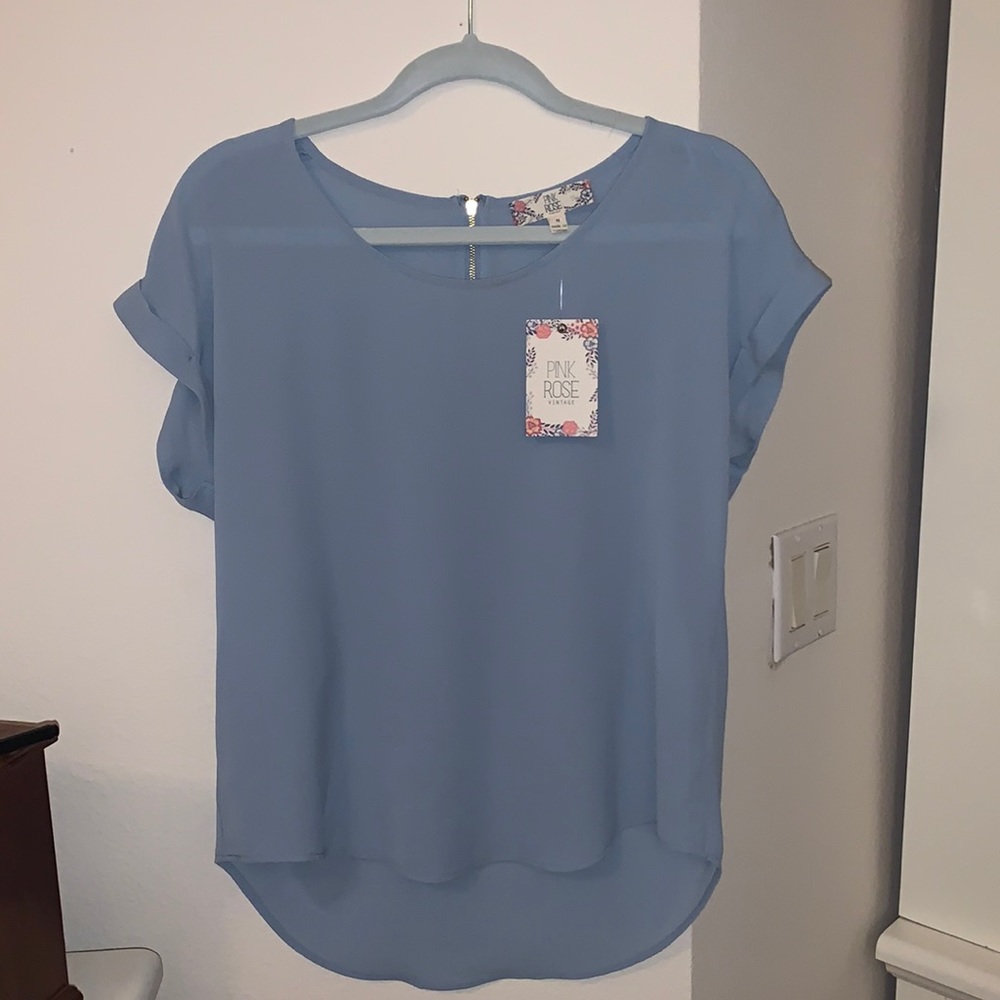 NWT Pink Rose Medium Shirt
